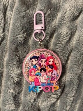 K-Pop Huntrix Demon Hunters Shaker Keychain